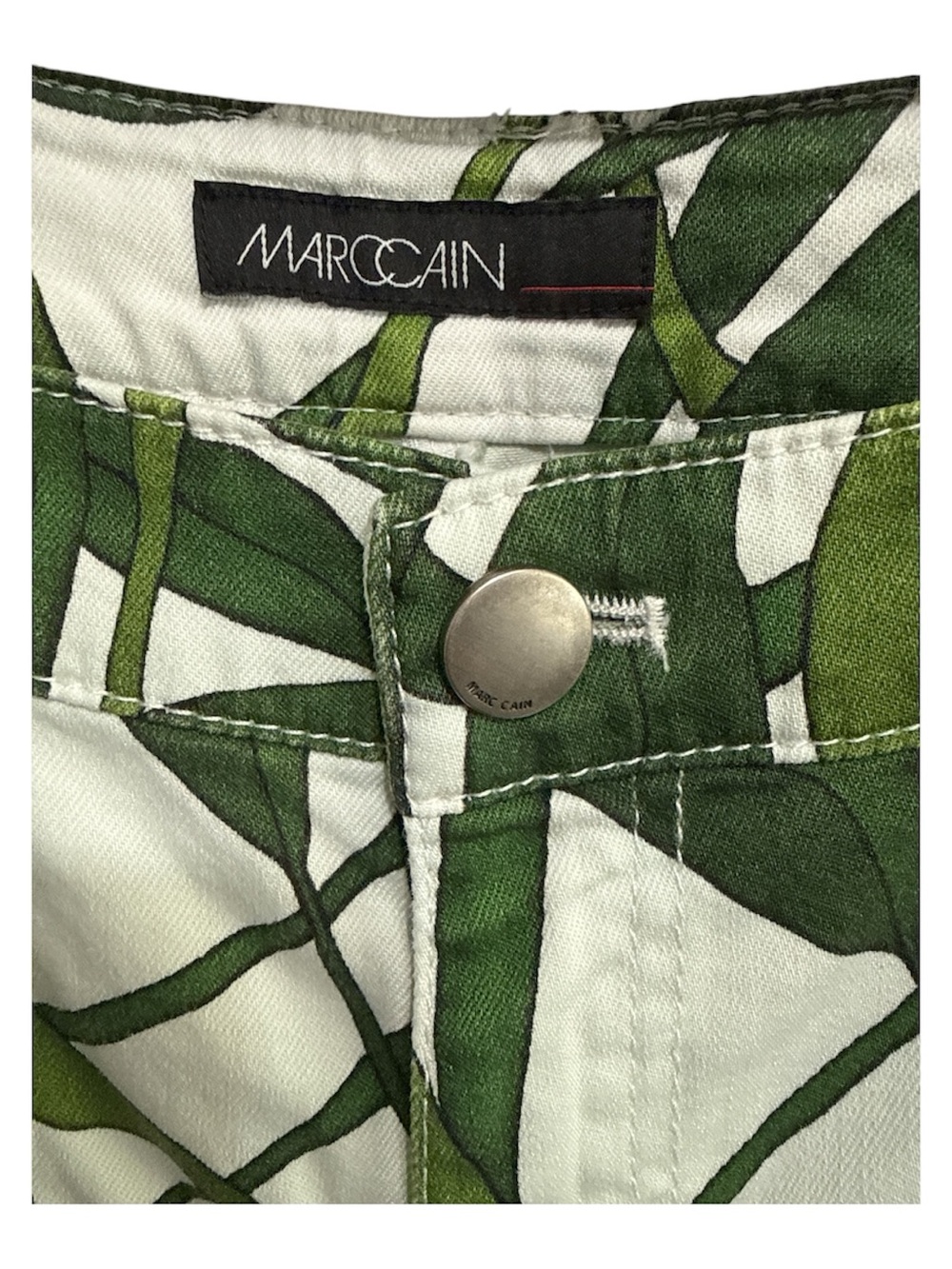 MARC CAIN TEOPICAL LEAF PANTS - Picture 3 of 9
